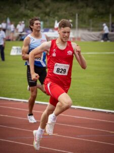 Tobias Schroth beim Sprint