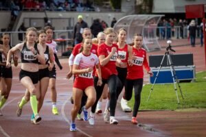 Foto des 800-m-Starts